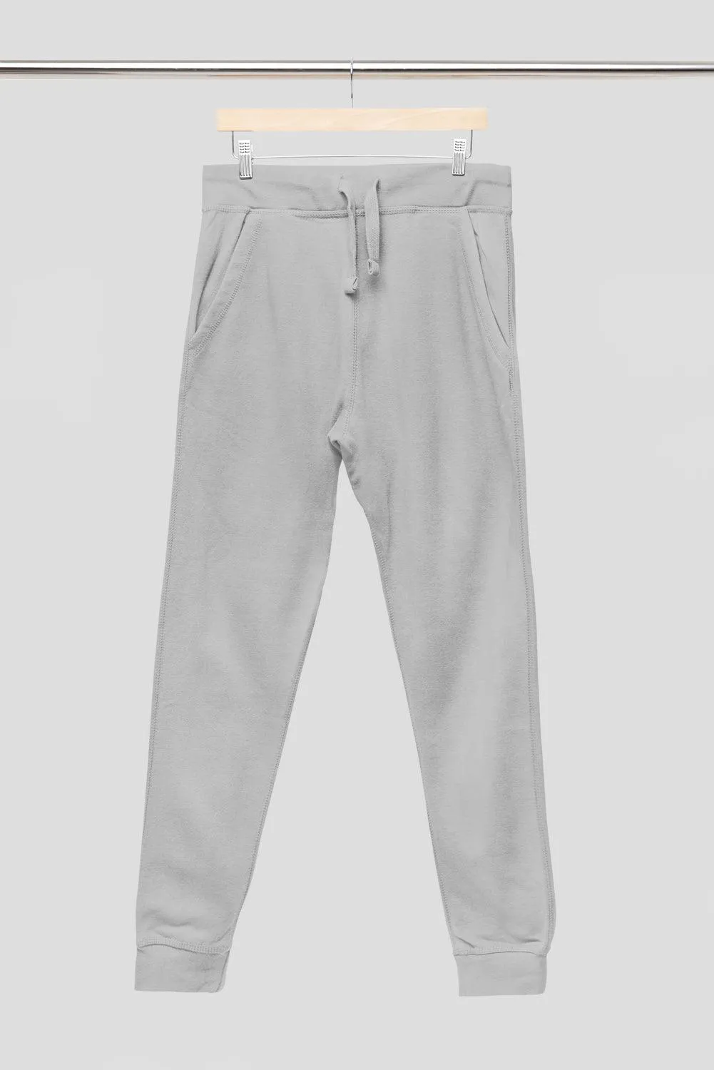 Unisex Plain Cotton Joggers - Comfortable & Breathable
