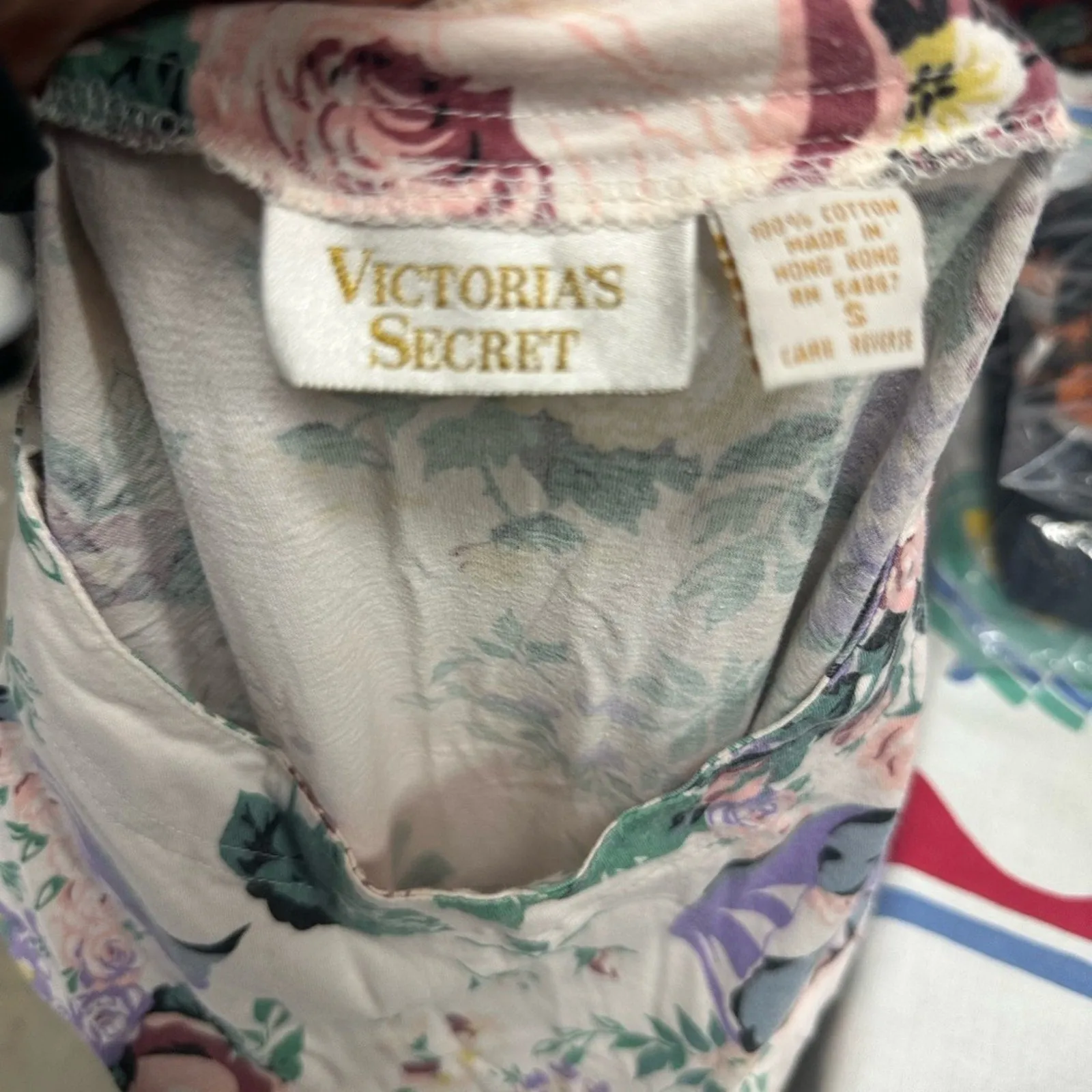 Vintage Victoria’s Secret Floral Nightgown