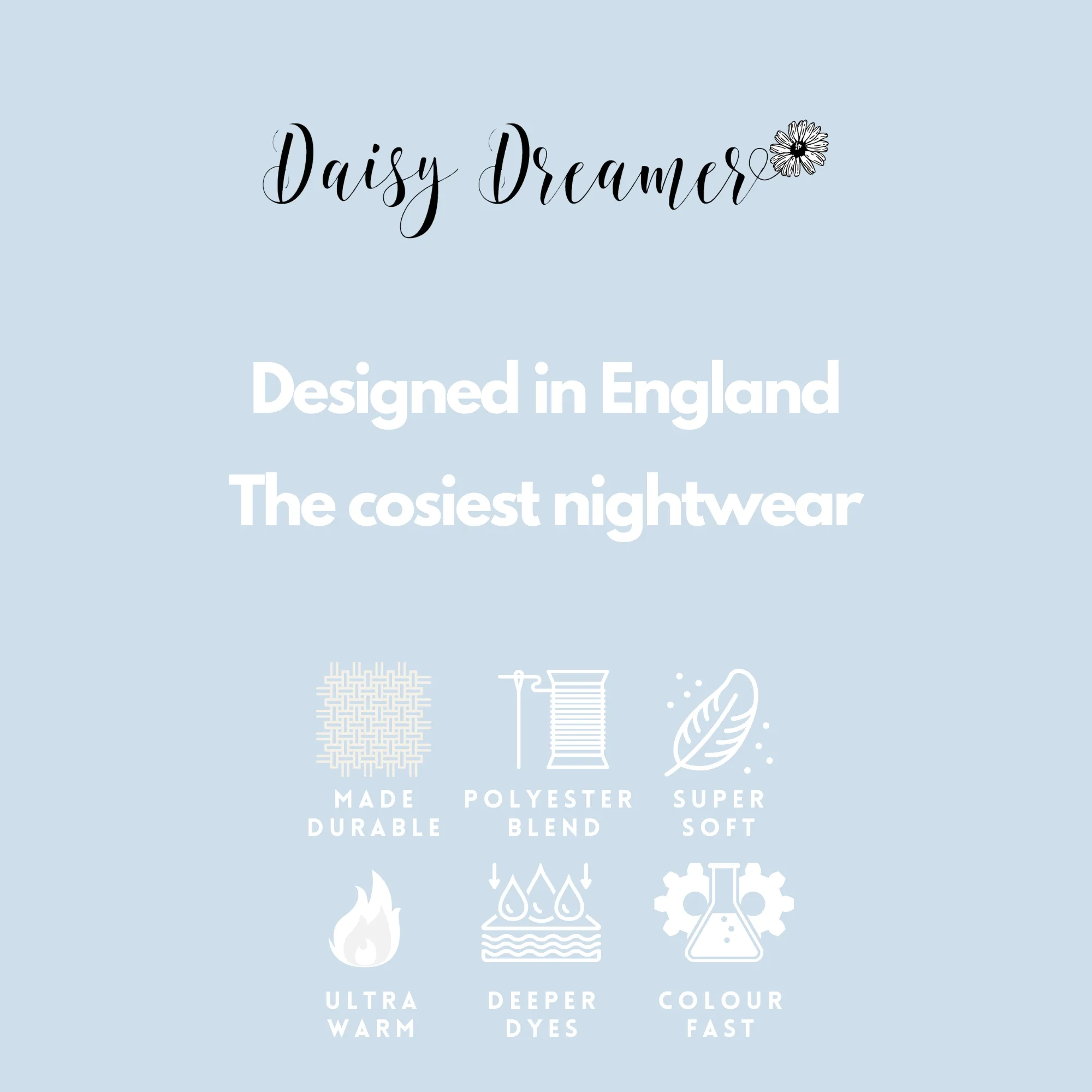 Women's Plush Fleece Hooded Pyjama Set Stars Design Soft Teddy Fabric Cosy Nightwear Loungewear Warm Comfortable Multiple Sizes by Daisy Dreamer