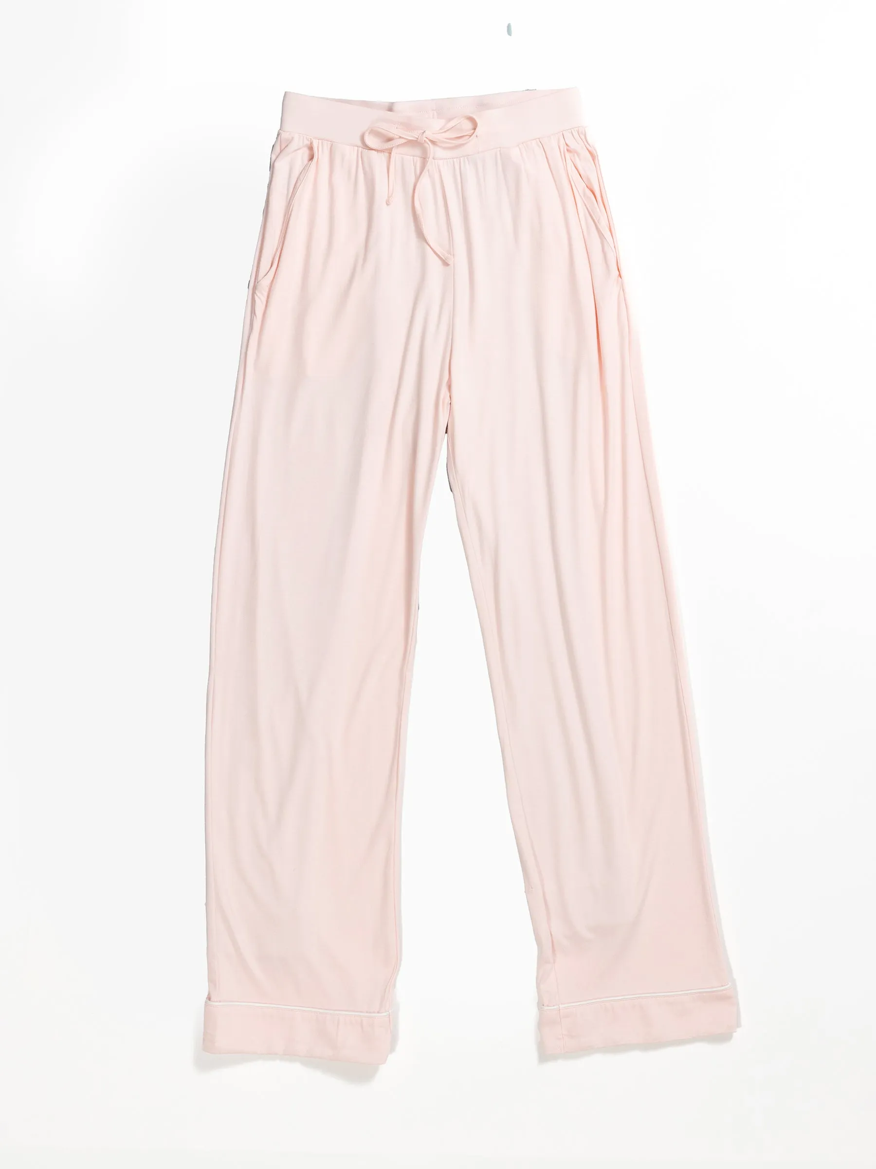Women's Stretch-Knit Long Sleeve Bamboo Pajama Set TALL