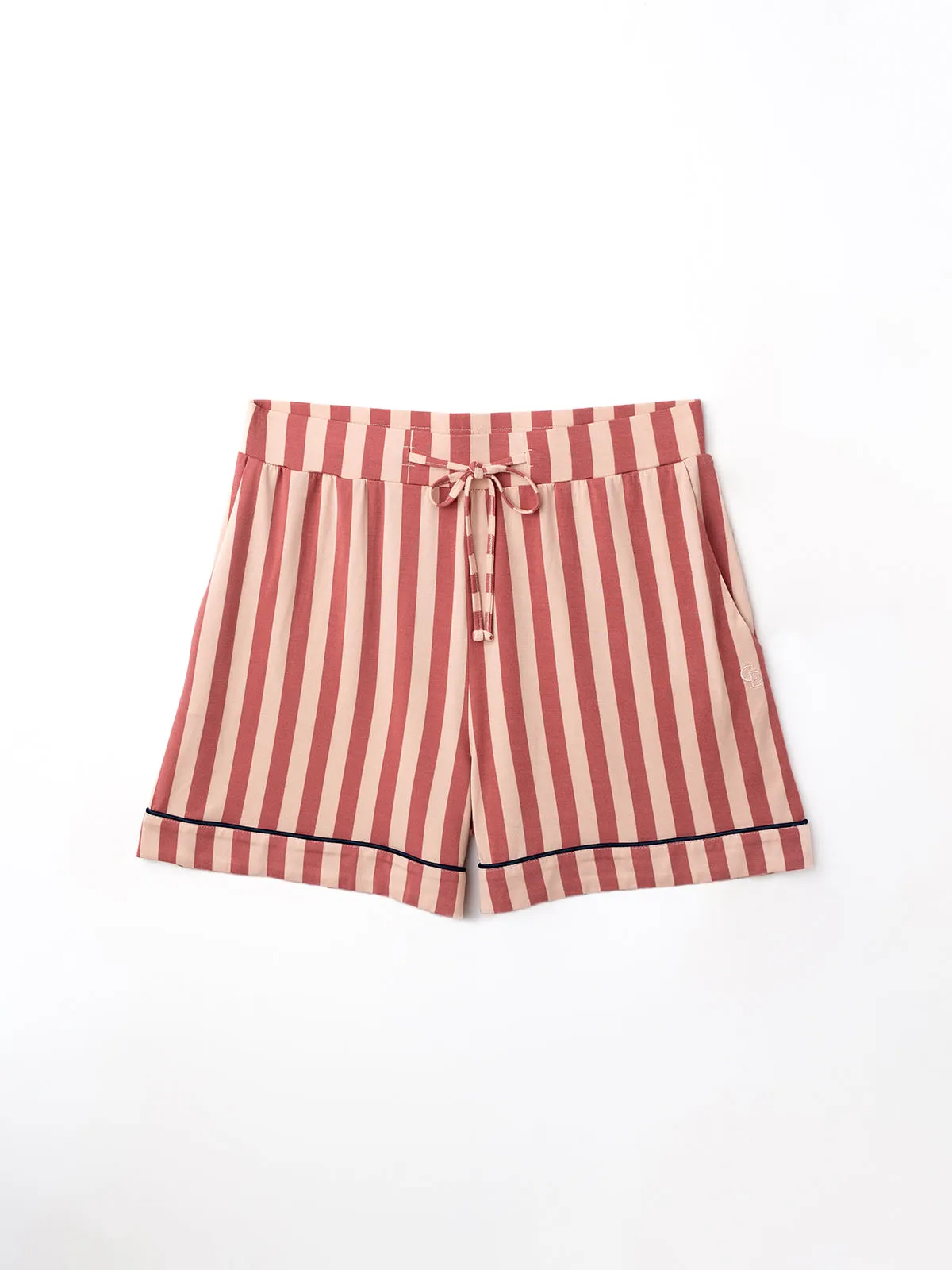 Women's Stretch-Knit Short Sleeve Bamboo Pajama Set